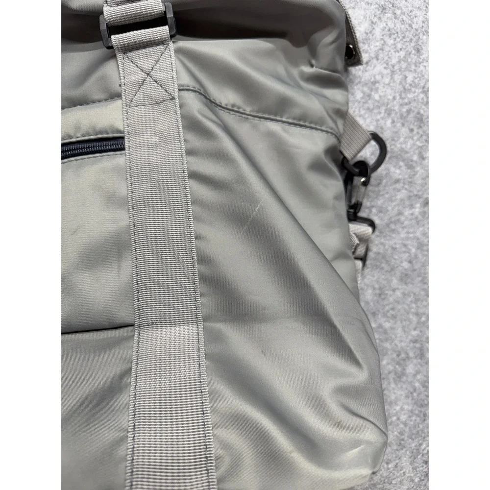 Herschel Supply Co Strand Duffle Bag Grey Nylon Weekend Travel Gym Carryall